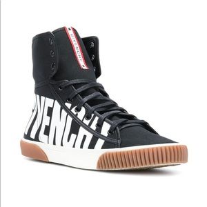 Givenchy High Top Canvqs Sneakers
